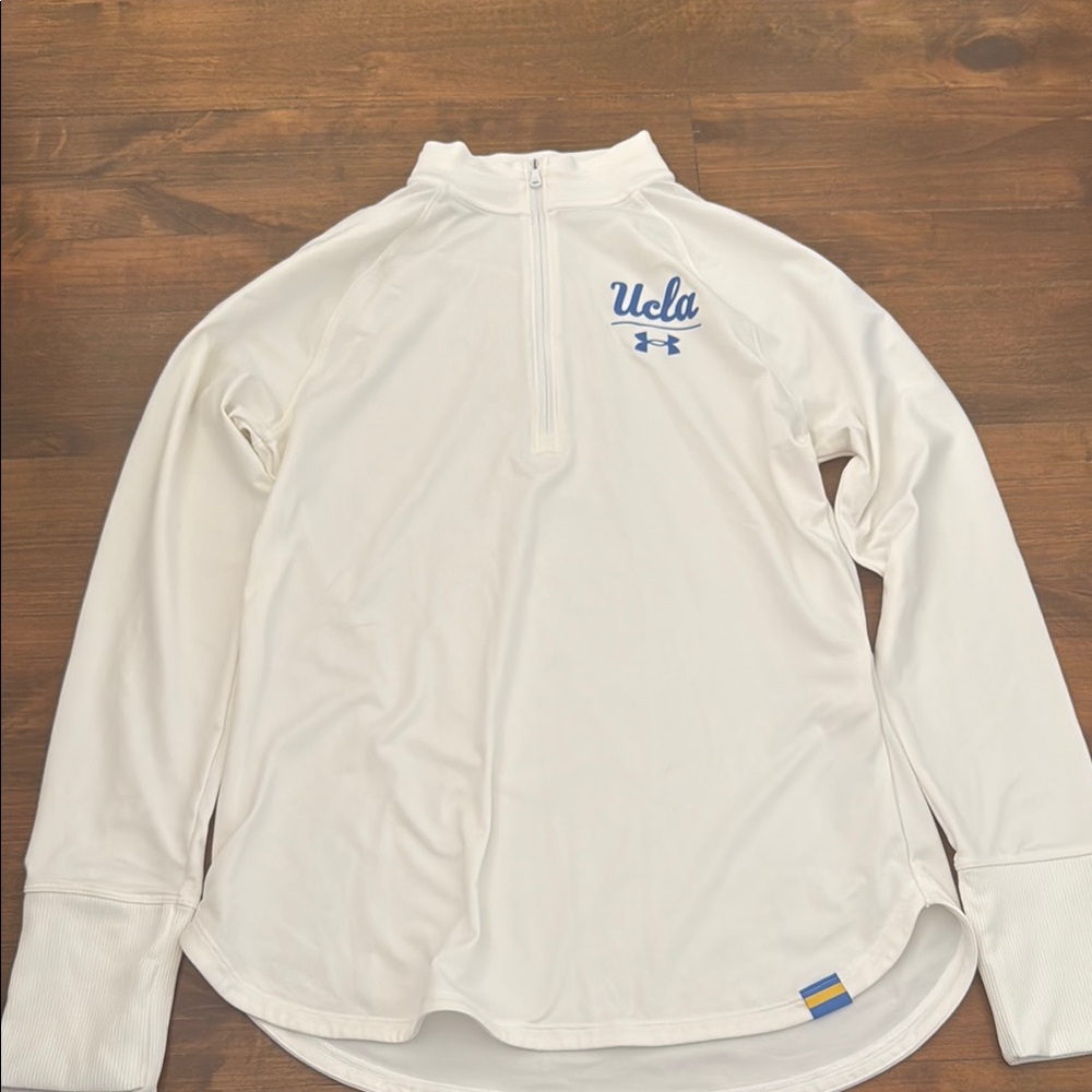 Under Armour UCLA White Long Sleeve Shirt